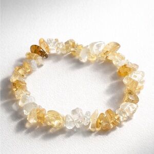 Citrine Chip Bracelet – Joy, Abundance & Bright Energy